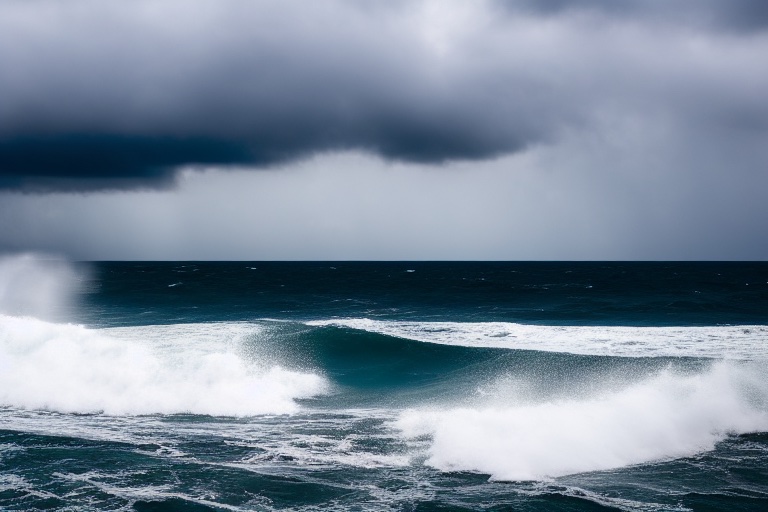 Maritime security and resilience scene with radar, vessels and offshore infrastructure